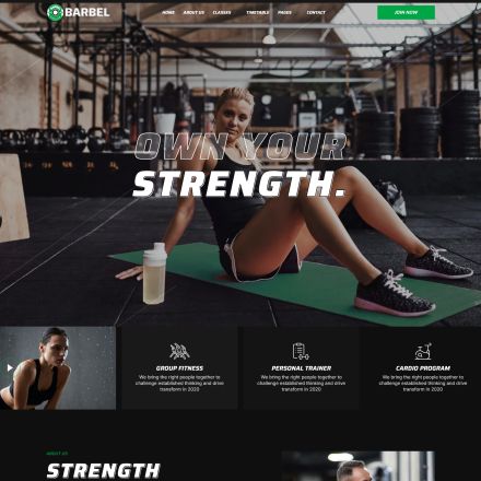 ThemeForest Barbel