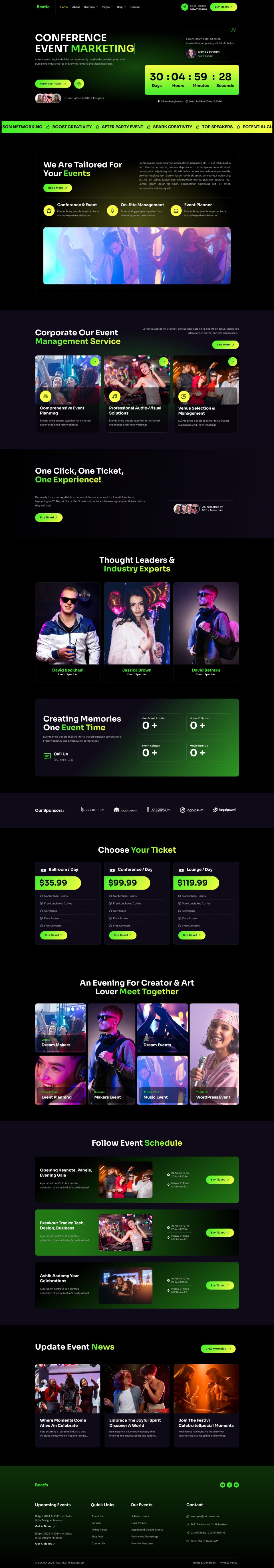 Template ThemeForest Beatfa WordPress template ThemeForest Beatfa