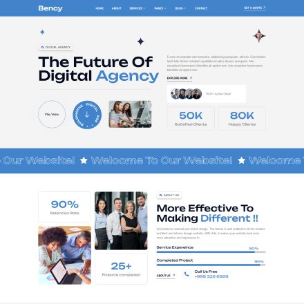 ThemeForest Bency