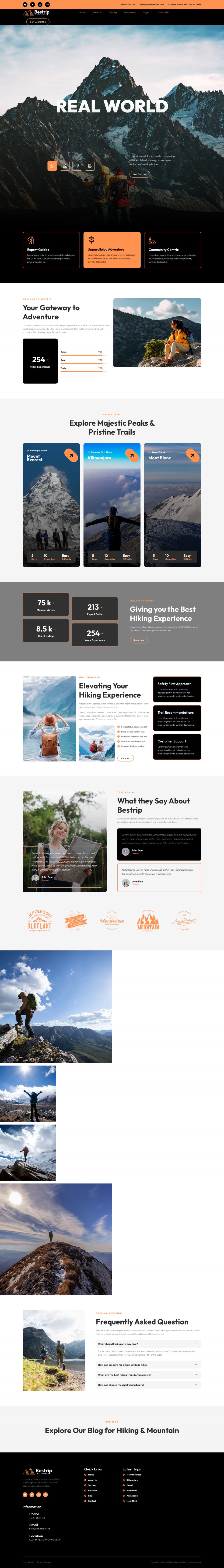 WordPress template ThemeForest Bestrip