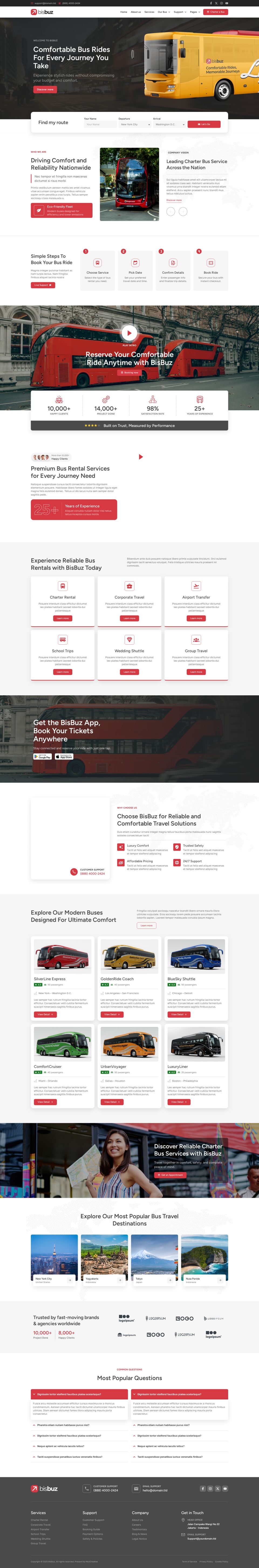 WordPress template ThemeForest BisBuz