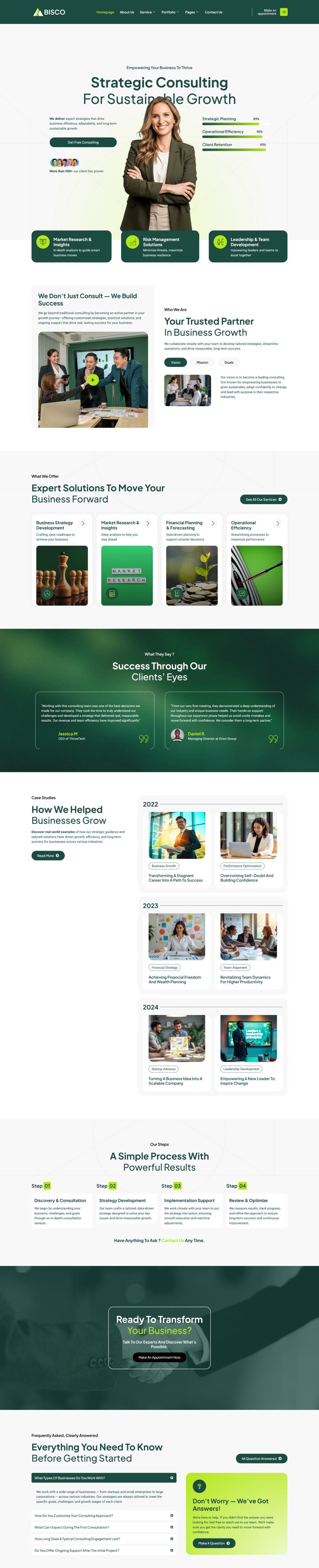 WordPress template ThemeForest Bisco