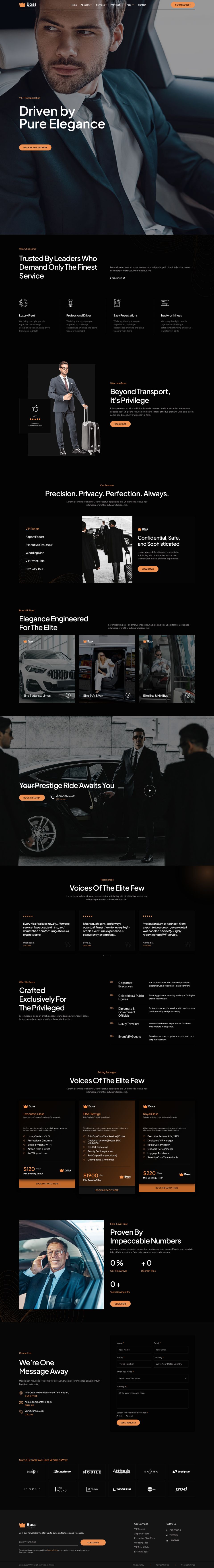 WordPress template ThemeForest Boss