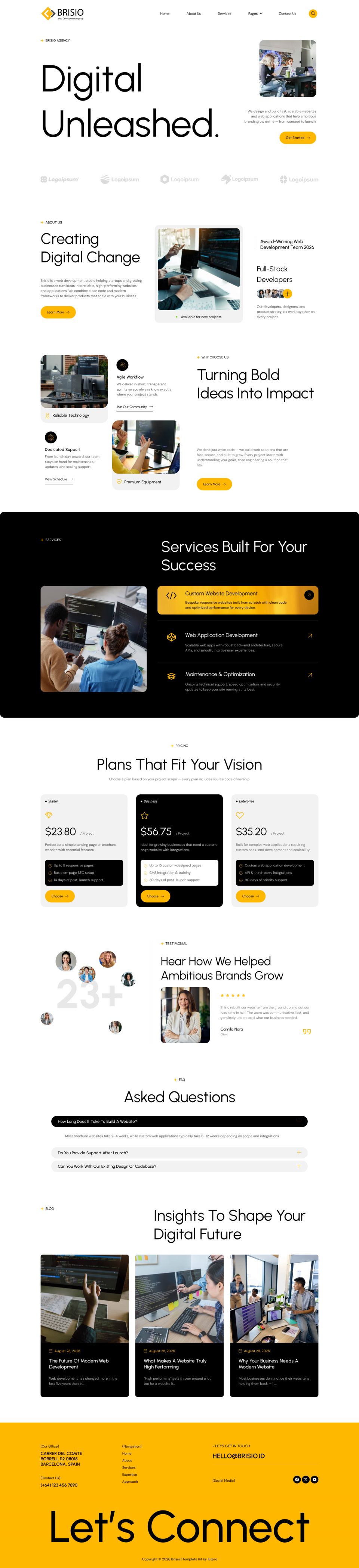 Template ThemeForest Brisio WordPress template ThemeForest Brisio