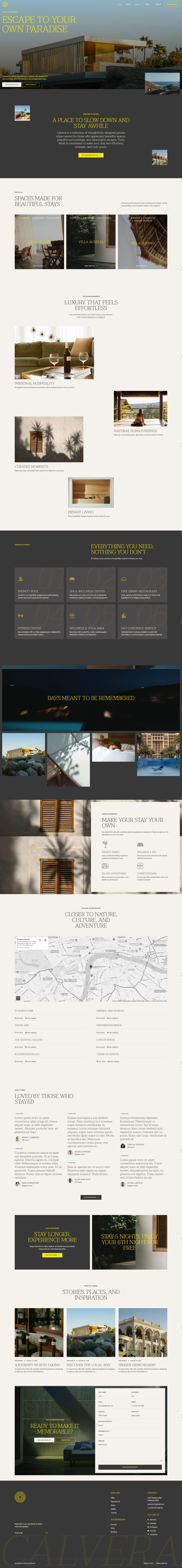 WordPress template ThemeForest Calvera