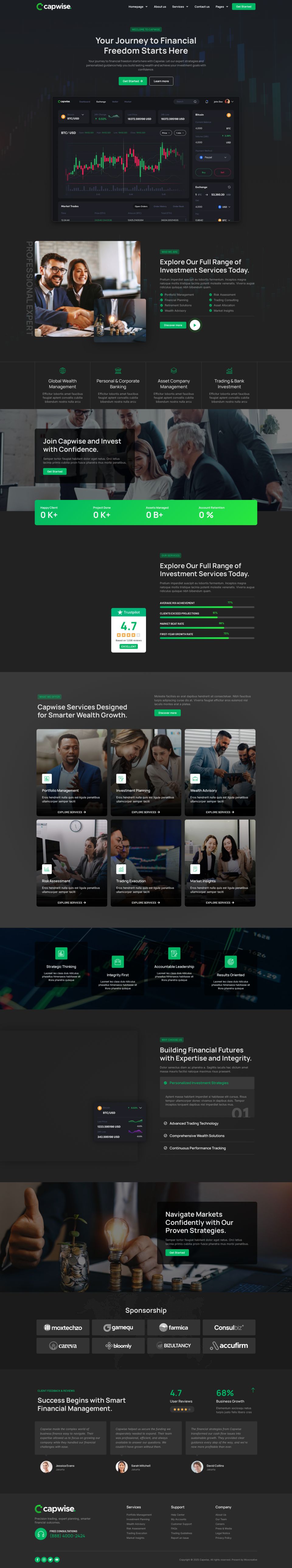 WordPress template ThemeForest CapWise