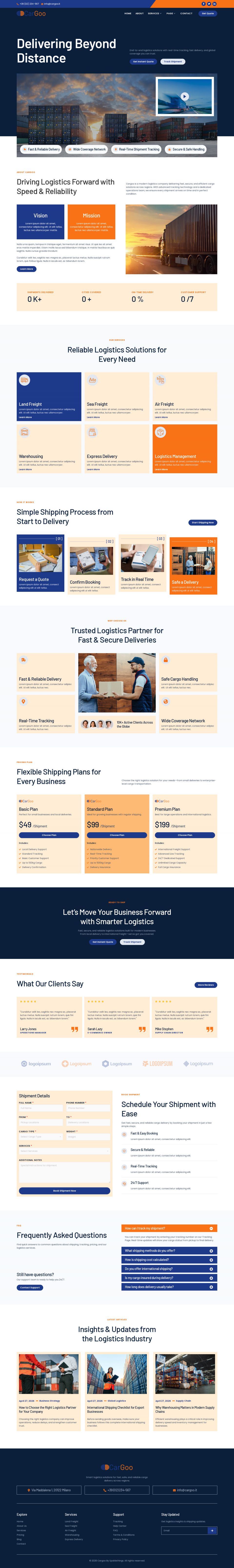 Template ThemeForest CarGoo WordPress template ThemeForest CarGoo