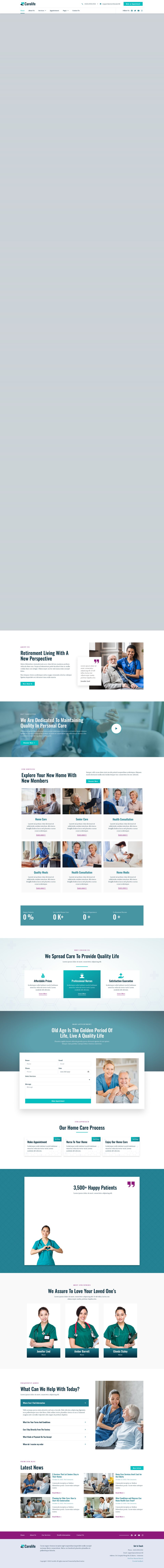 WordPress template ThemeForest Carolife