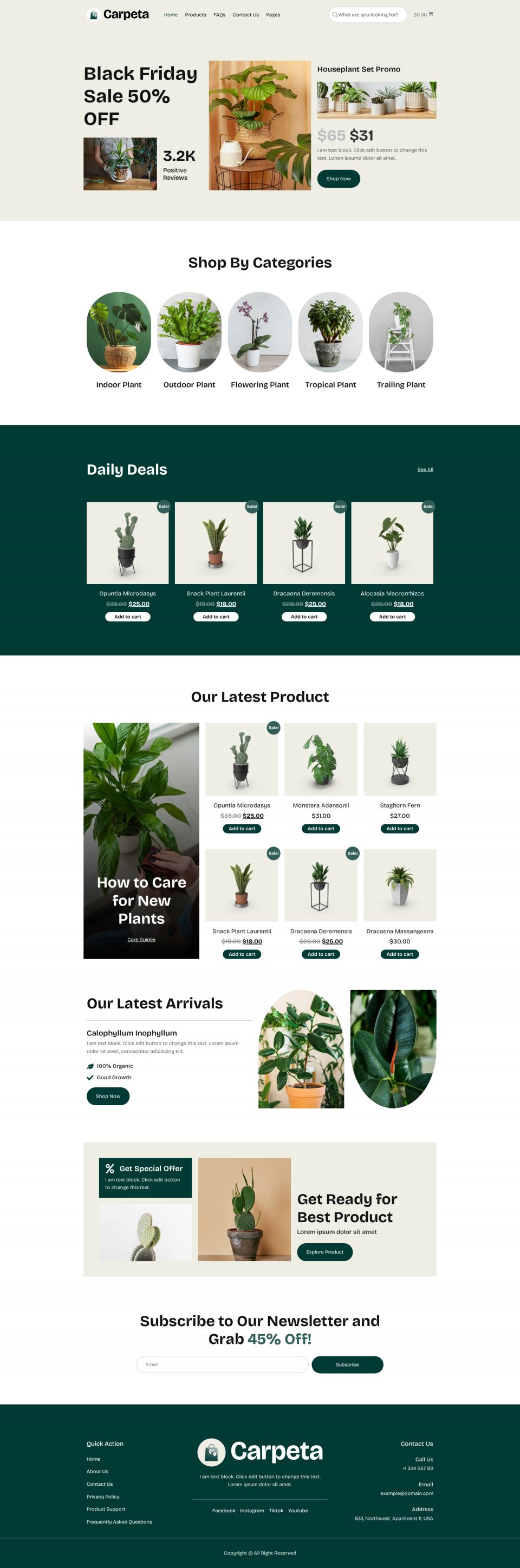 WordPress template ThemeForest Carpeta