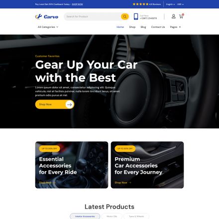 ThemeForest Carvo