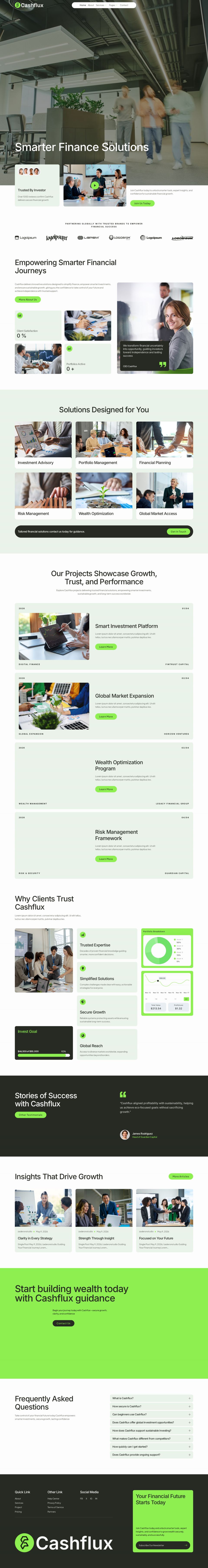 Template ThemeForest Cashflux WordPress template ThemeForest Cashflux