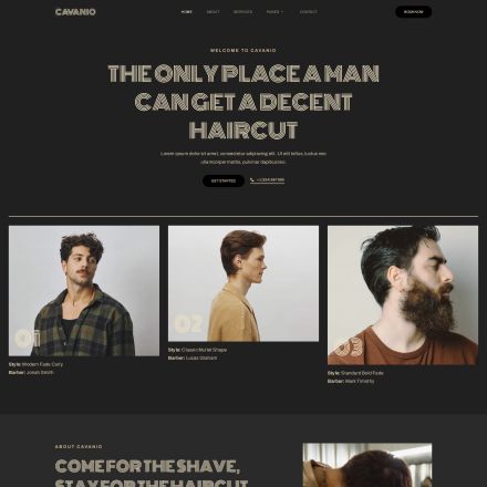 ThemeForest Cavanio