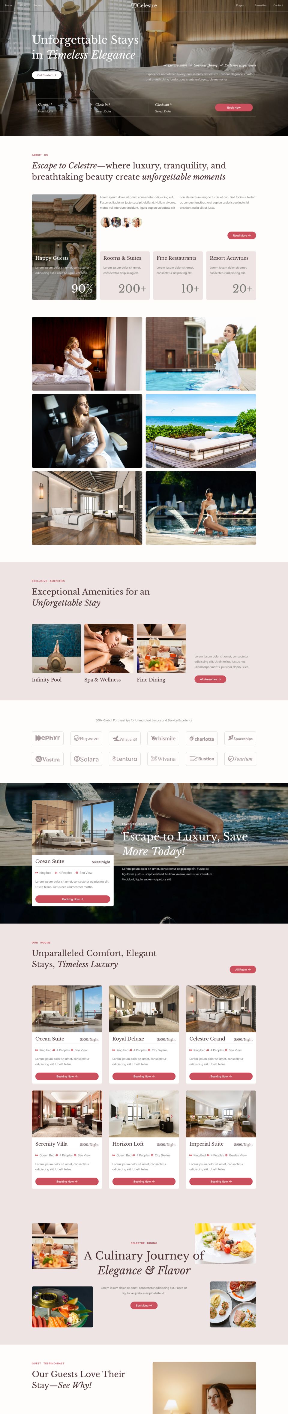 WordPress template ThemeForest Celestre