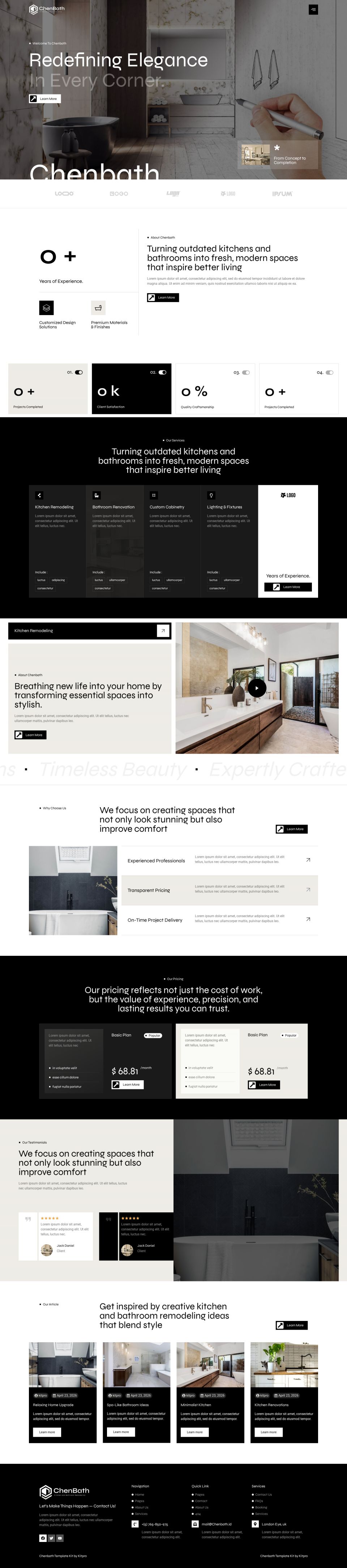 Template ThemeForest Chenbath WordPress template ThemeForest Chenbath