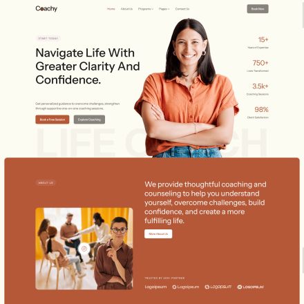 ThemeForest Coachy