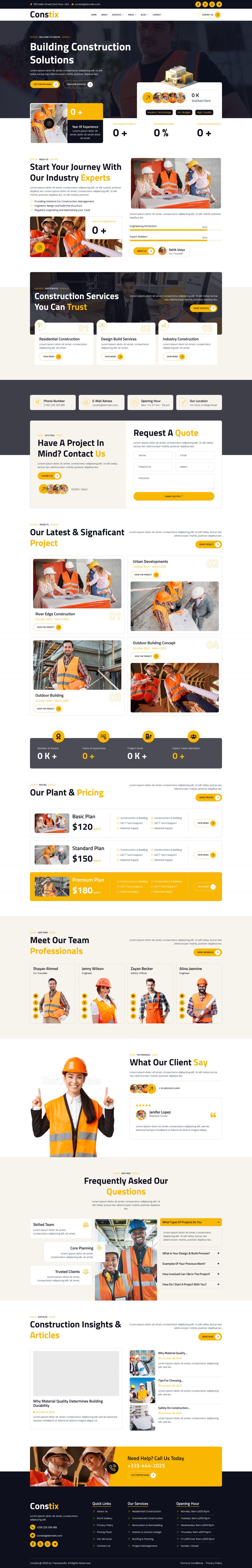 Template ThemeForest Constix WordPress template ThemeForest Constix