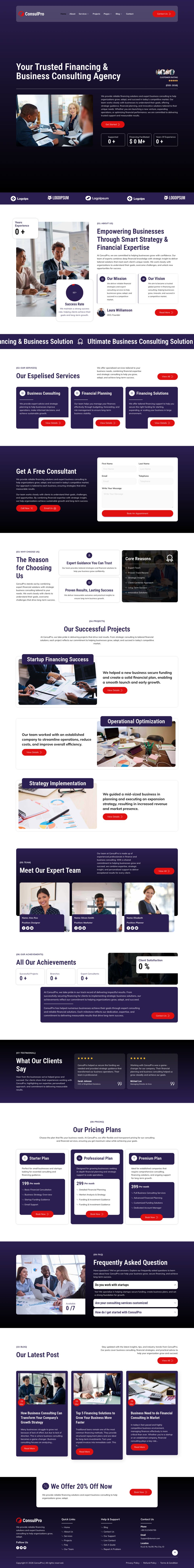Template ThemeForest Consulpro WordPress template ThemeForest Consulpro