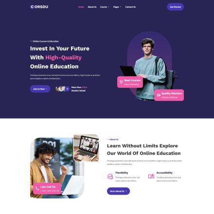 ThemeForest Corsdu