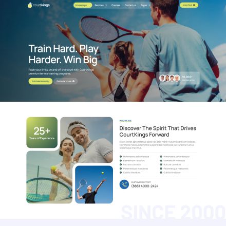 ThemeForest CourtKings