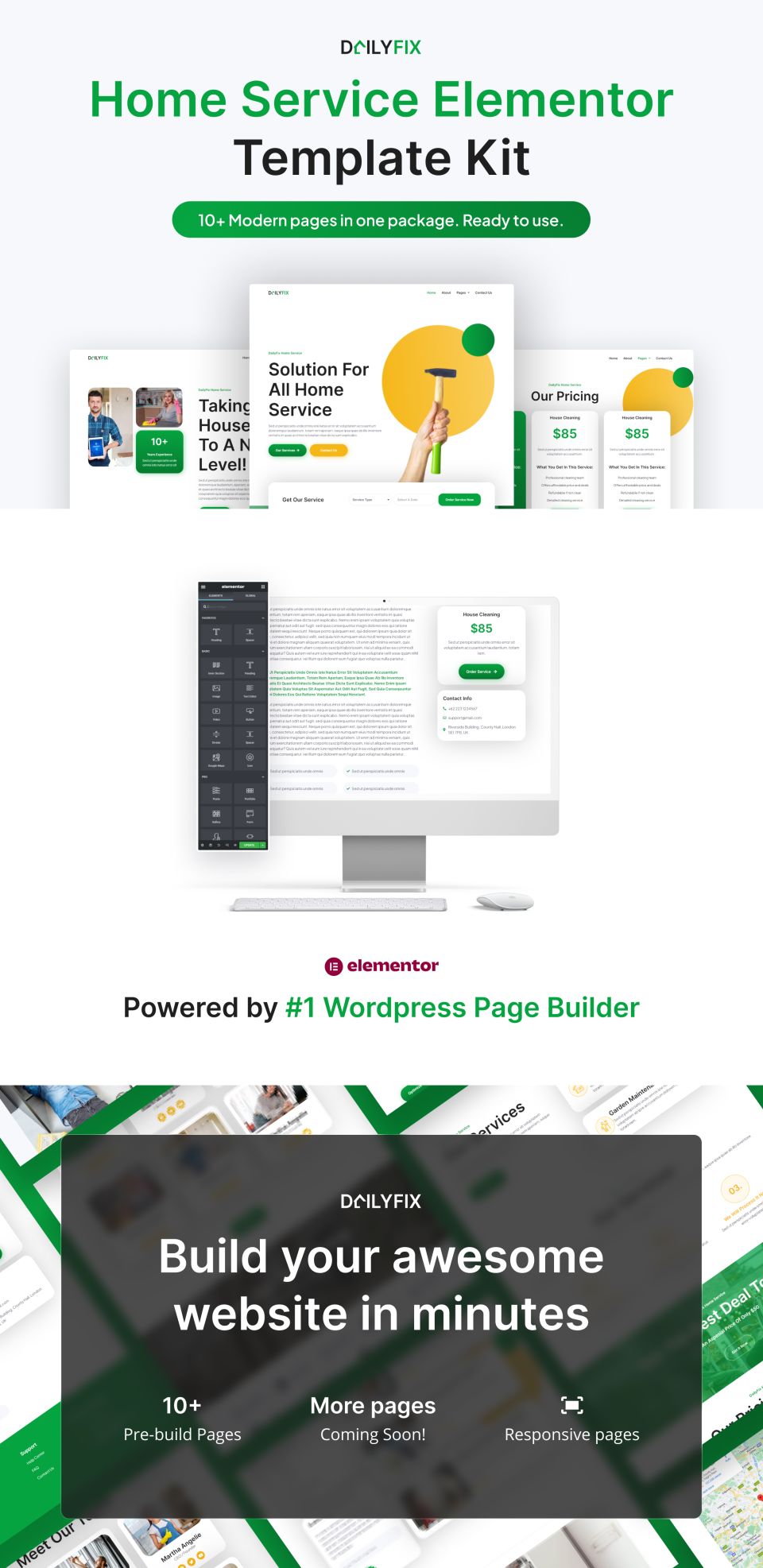 WordPress template ThemeForest Dailyfix
