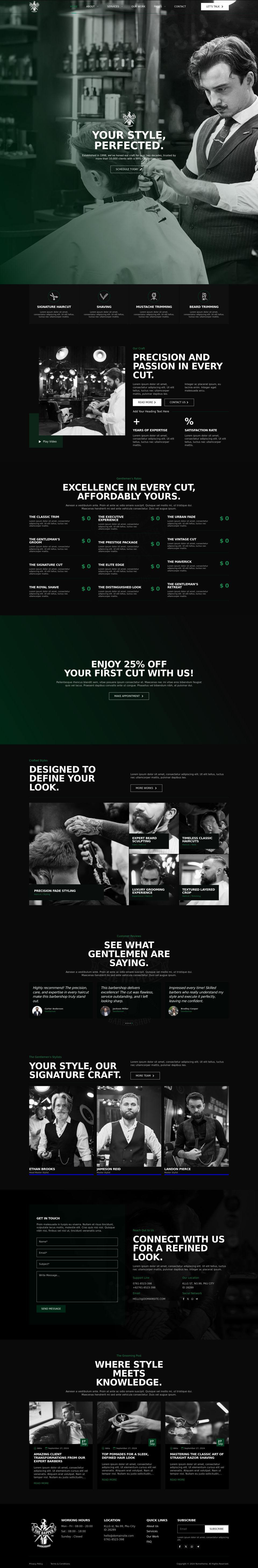 WordPress template ThemeForest Dapper