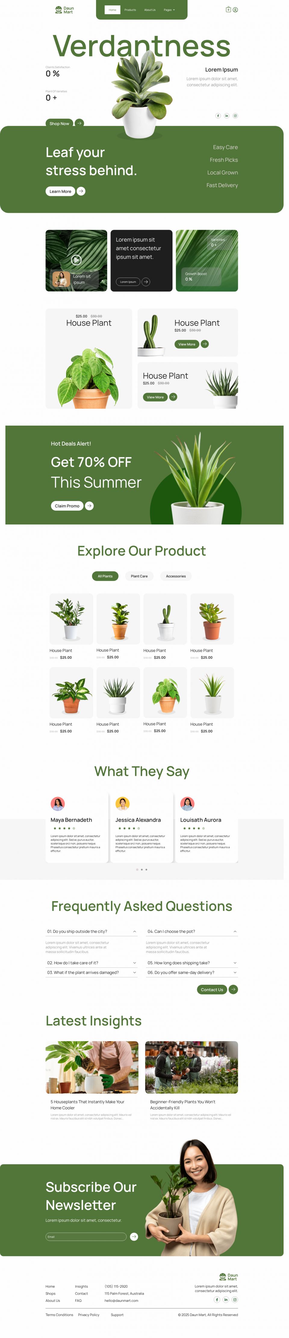 WordPress template ThemeForest Daunmart