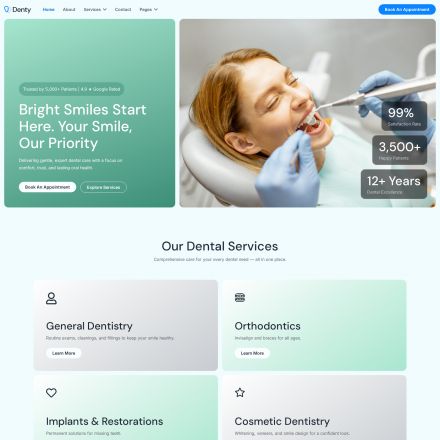 ThemeForest Denty