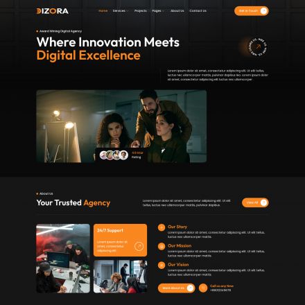 ThemeForest Dizora
