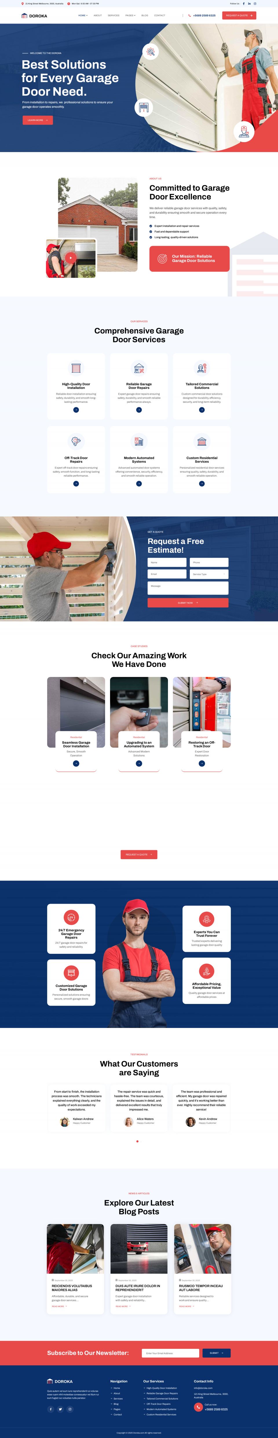 Template ThemeForest Doroka WordPress template ThemeForest Doroka