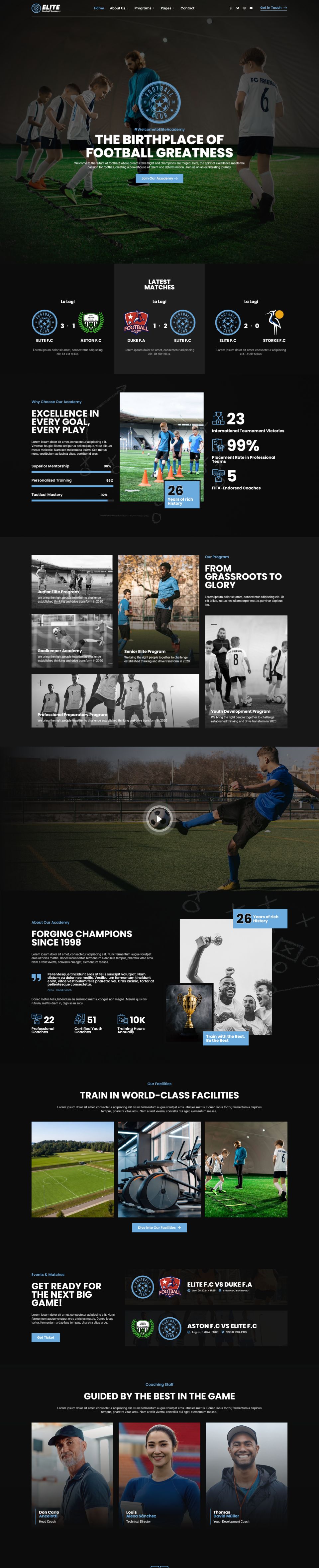 WordPress template ThemeForest Elite