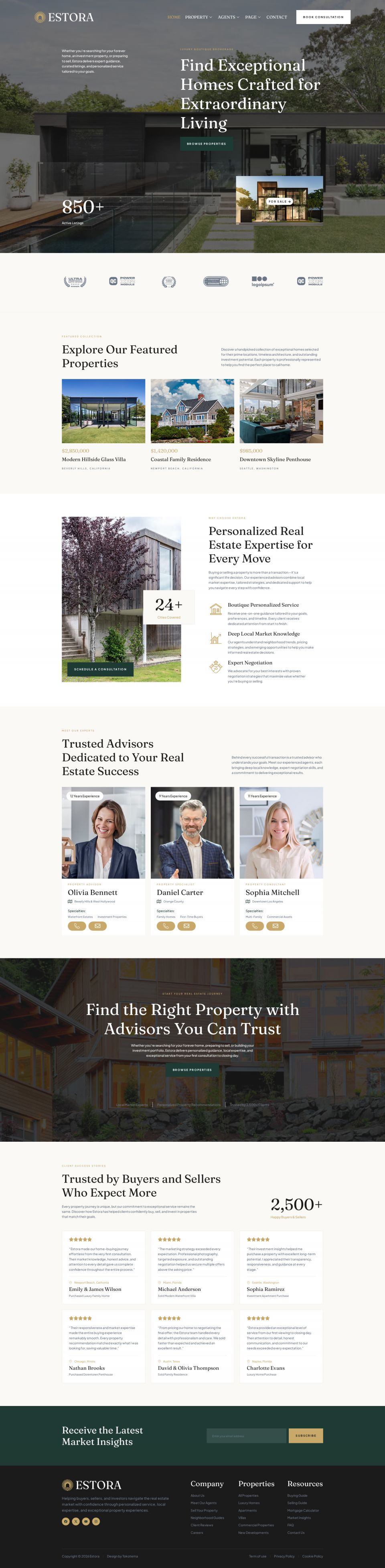WordPress template ThemeForest Estora