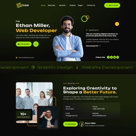 ThemeForest Ethan