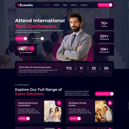 ThemeForest Eventin