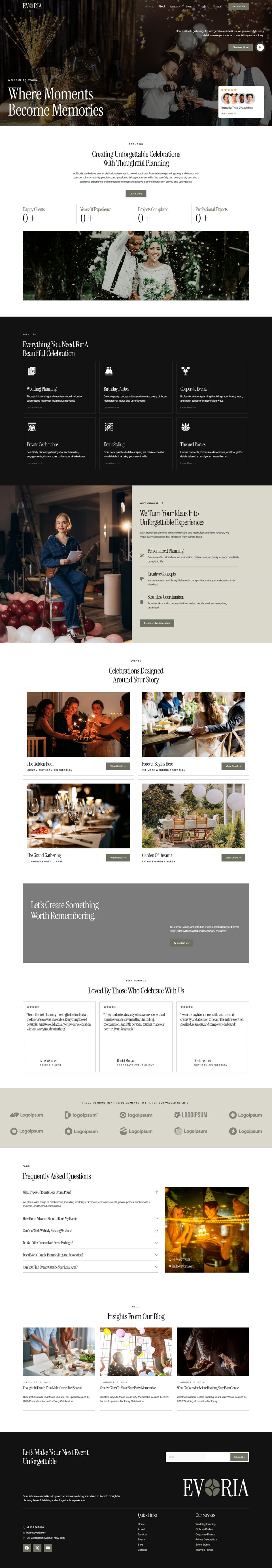 Template ThemeForest Evoria WordPress template ThemeForest Evoria
