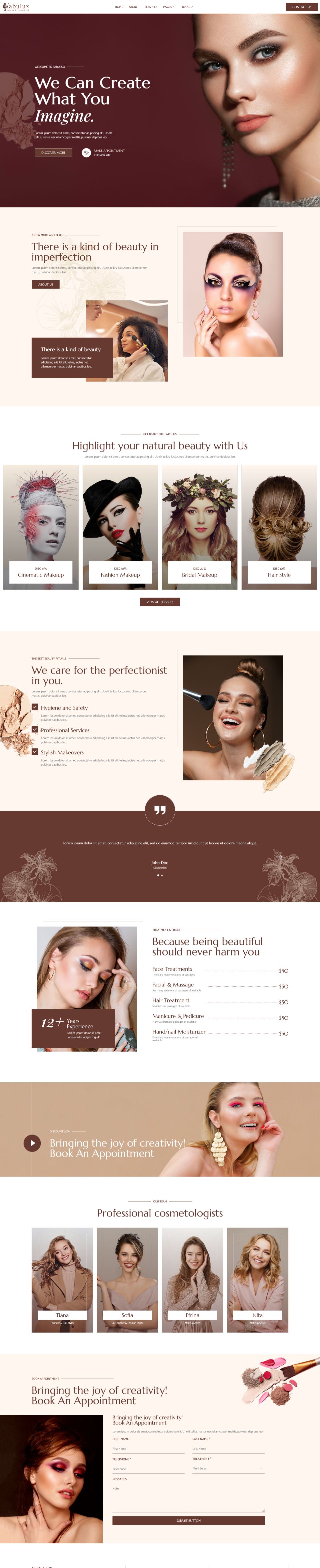 Template ThemeForest Fabulux WordPress template ThemeForest Fabulux