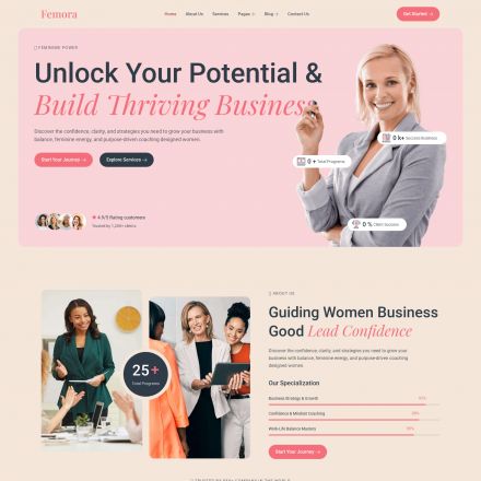 ThemeForest Femora