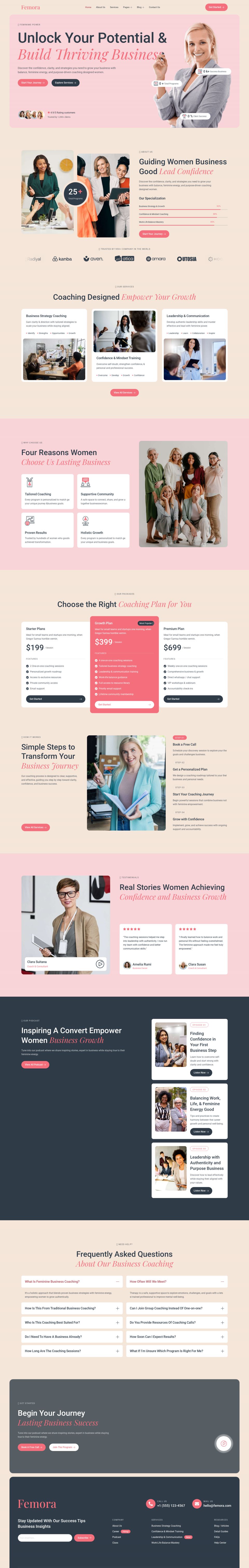 WordPress template ThemeForest Femora