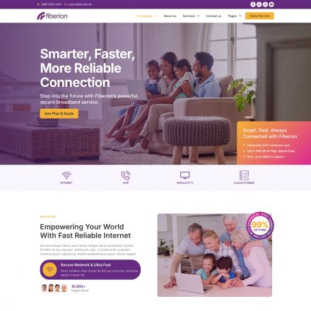 ThemeForest Fiberion
