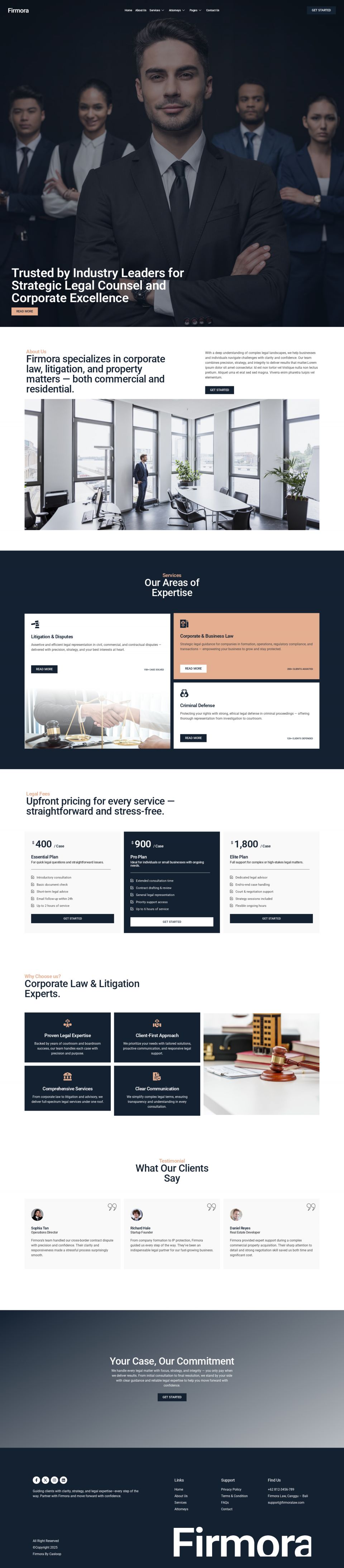 WordPress template ThemeForest Firmora