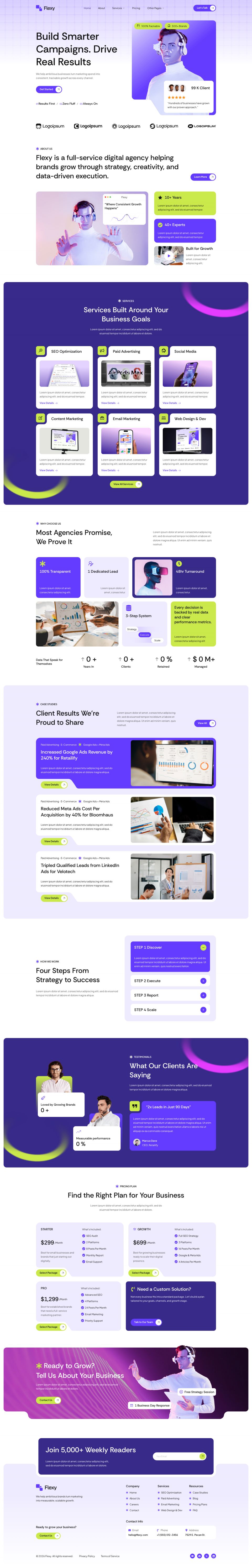 Template ThemeForest Flexy WordPress template ThemeForest Flexy