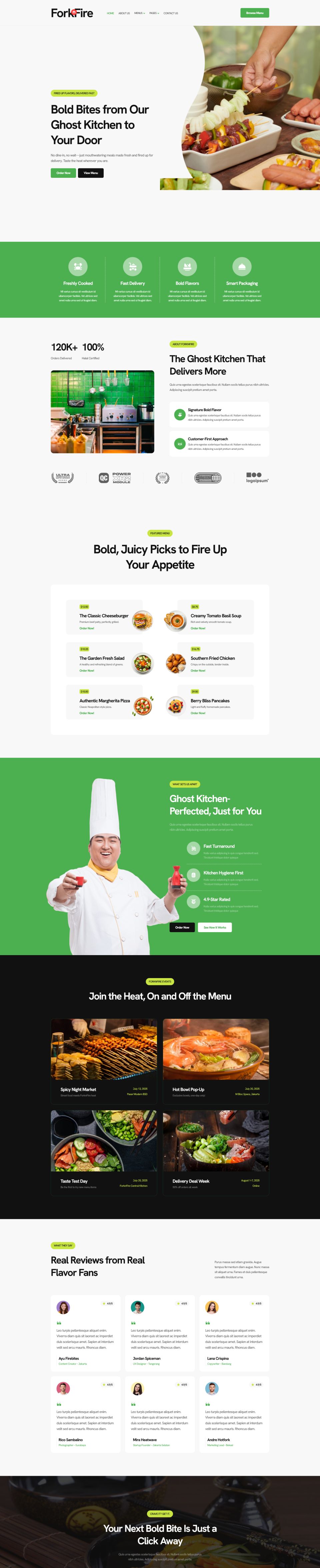 WordPress template ThemeForest ForknFire
