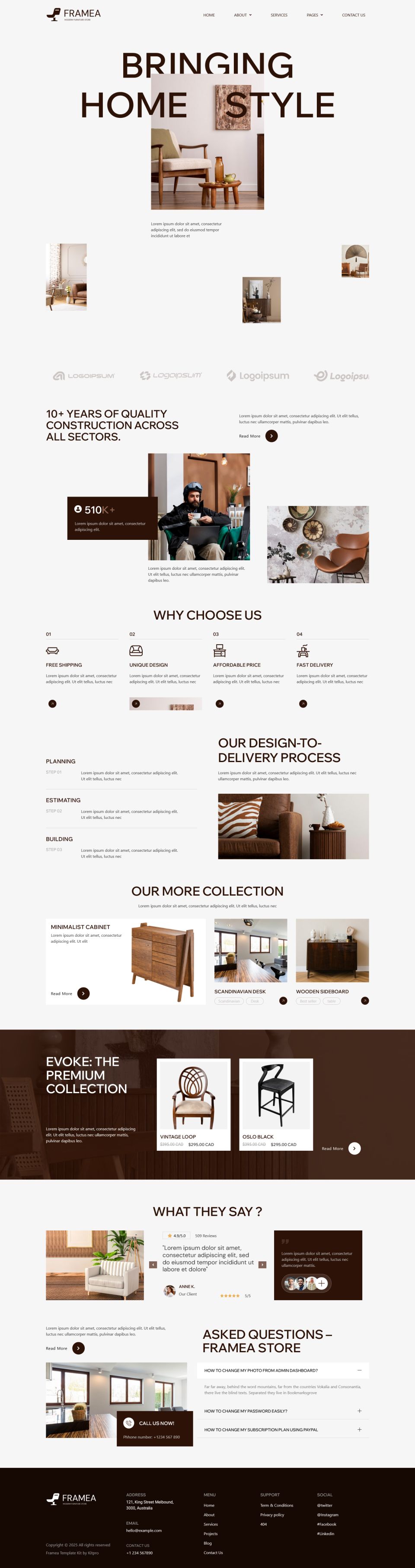 Template ThemeForest Framea WordPress template ThemeForest Framea