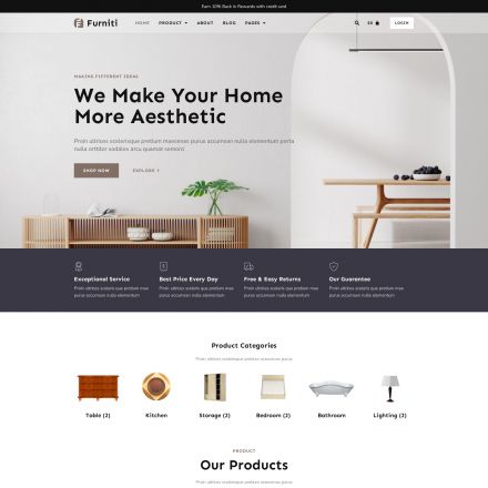 ThemeForest Furniti
