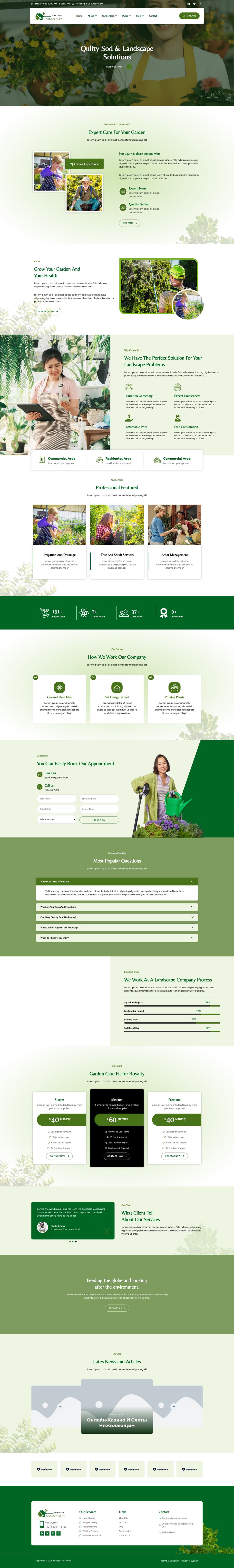 Template ThemeForest Garden Alfa WordPress template ThemeForest Garden Alfa