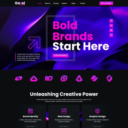 ThemeForest Gazel