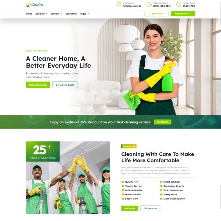 ThemeForest Goklin