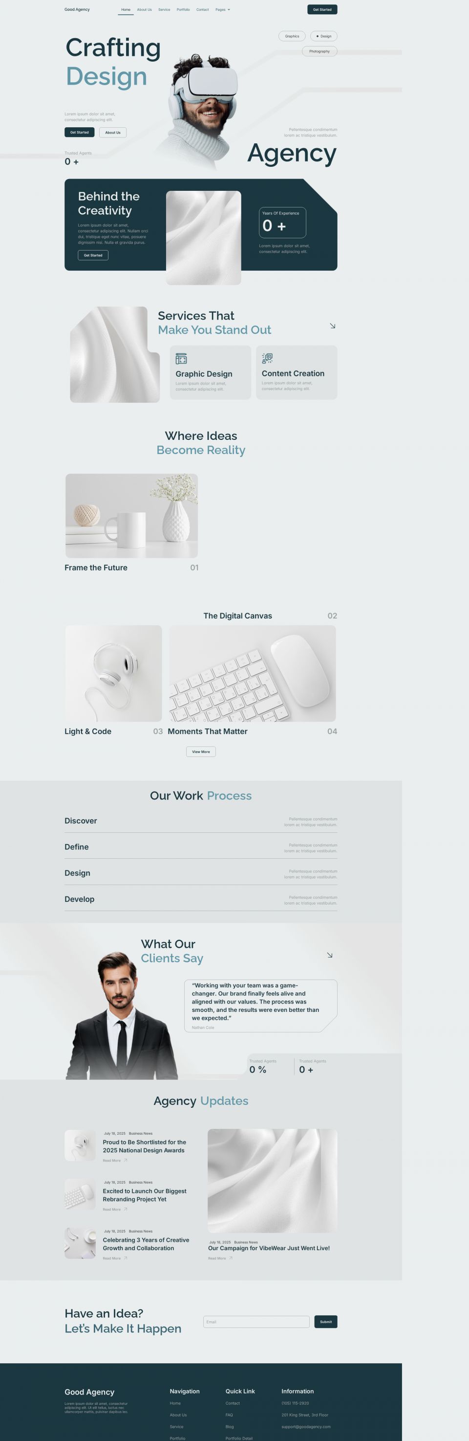 WordPress template ThemeForest GoodAgency