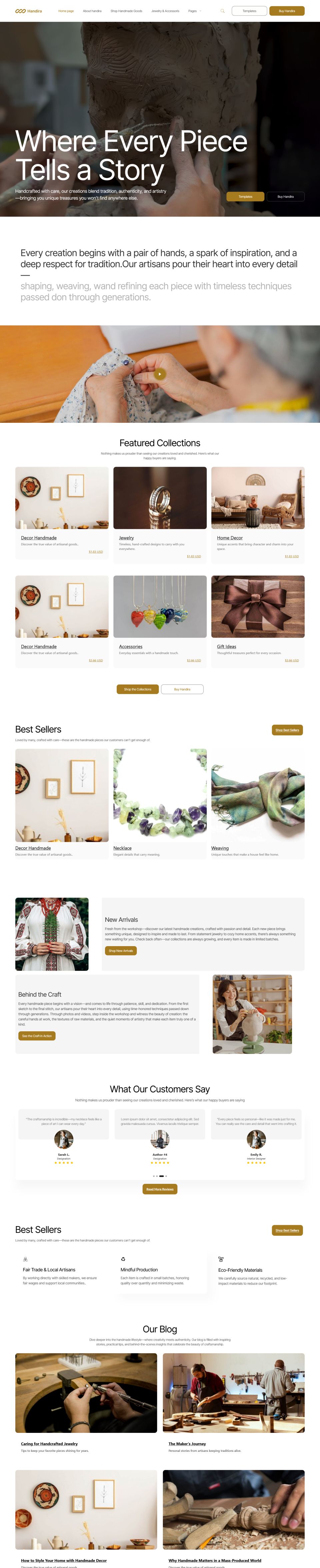 Template ThemeForest Handira WordPress template ThemeForest Handira