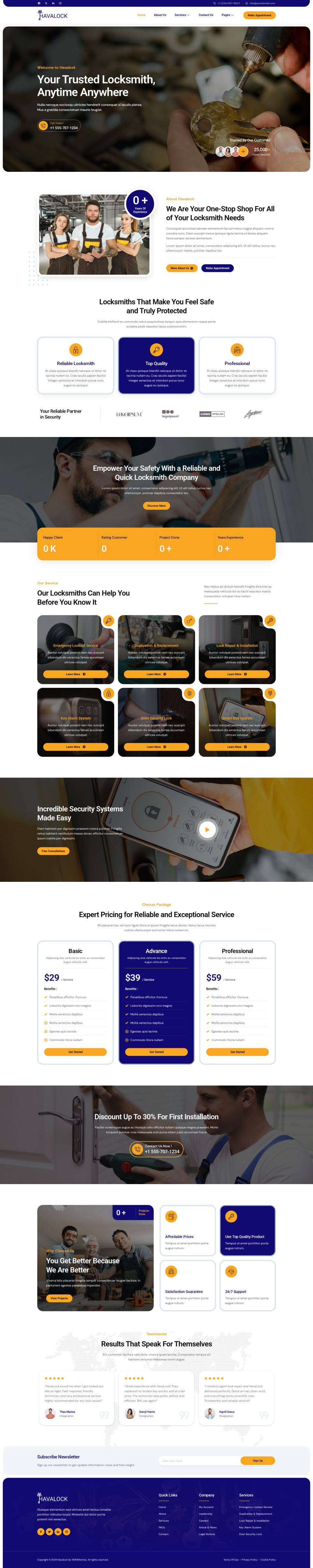 Template ThemeForest HavaLock WordPress template ThemeForest HavaLock
