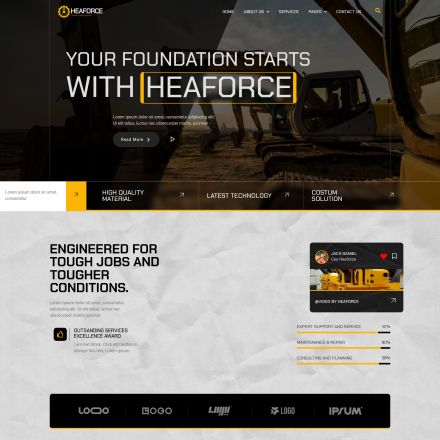 ThemeForest Heaforce